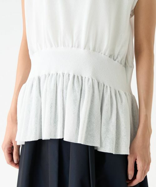 LANVIN COLLECTION / ランバン コレクション ニット・セーター | フリルニットトップス | 詳細14