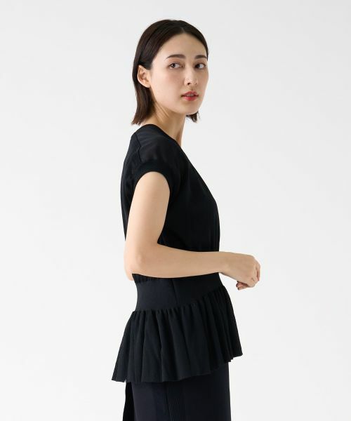 LANVIN COLLECTION / ランバン コレクション ニット・セーター | フリルニットトップス | 詳細16