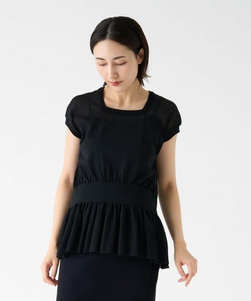 LANVIN COLLECTION / ランバン コレクション ニット・セーター | フリルニットトップス | 詳細19