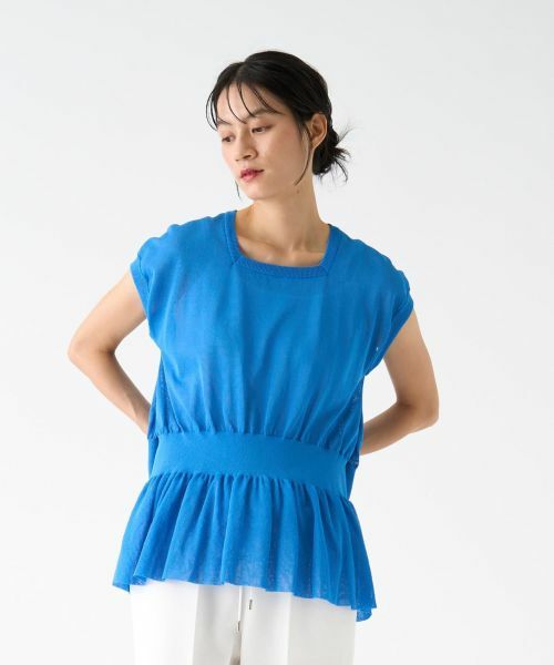 LANVIN COLLECTION / ランバン コレクション ニット・セーター | フリルニットトップス | 詳細5