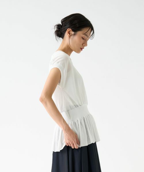 LANVIN COLLECTION / ランバン コレクション ニット・セーター | フリルニットトップス | 詳細9