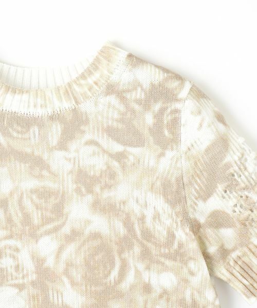 LANVIN COLLECTION / ランバン コレクション ニット・セーター | ローズプリントセーター | 詳細2