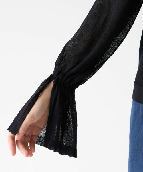 LANVIN COLLECTION / ランバン コレクション ニット・セーター | フリルカフスニット | 詳細14