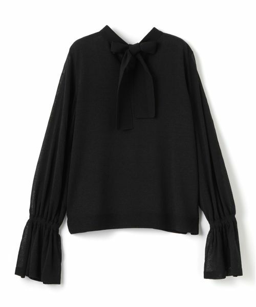 LANVIN COLLECTION / ランバン コレクション ニット・セーター | フリルカフスニット | 詳細15