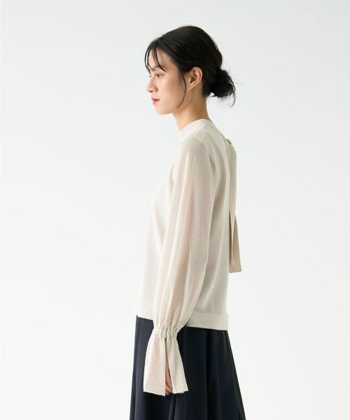 LANVIN COLLECTION / ランバン コレクション ニット・セーター | フリルカフスニット | 詳細4