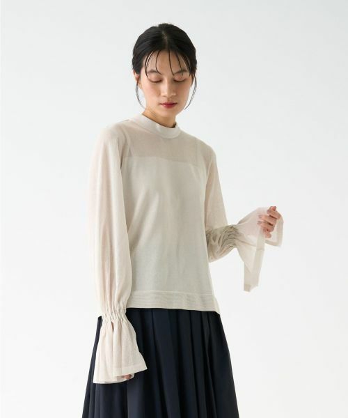 LANVIN COLLECTION / ランバン コレクション ニット・セーター | フリルカフスニット | 詳細5