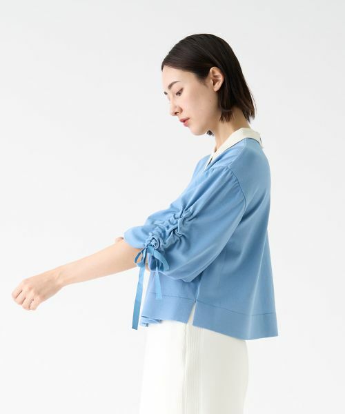 LANVIN COLLECTION / ランバン コレクション ニット・セーター | 襟付きニット | 詳細4