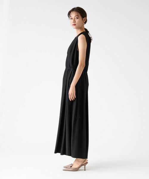 LANVIN COLLECTION / ランバン コレクション ドレス | キュプラシルクオールインワン | 詳細1