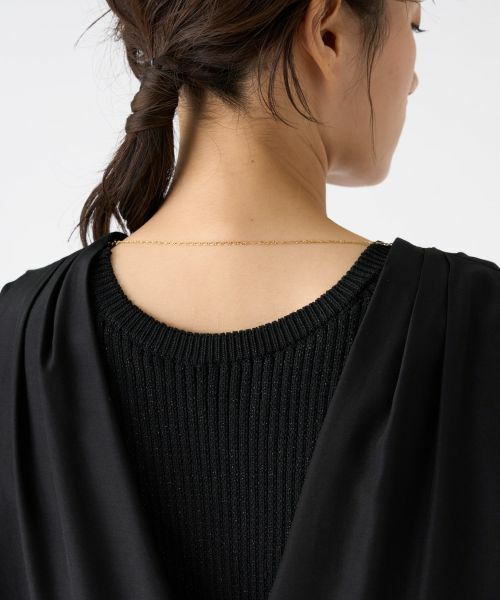 LANVIN COLLECTION / ランバン コレクション ドレス | キュプラシルクオールインワン | 詳細5