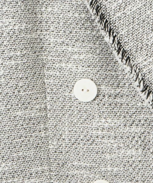 LANVIN COLLECTION / ランバン コレクション テーラードジャケット | シルク混ツイードジレ | 詳細3