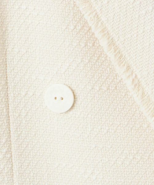 LANVIN COLLECTION / ランバン コレクション テーラードジャケット | シルク混ツイードジレ | 詳細4