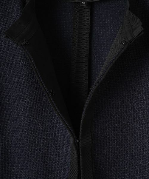 LANVIN COLLECTION / ランバン コレクション テーラードジャケット | ツィードパイピングジャケット | 詳細3