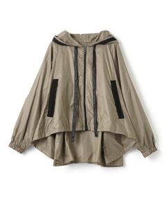 LANVIN COLLECTION / ランバン コレクション テーラードジャケット | タフタフーディジャケット