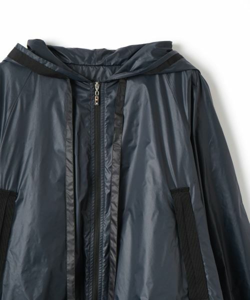 LANVIN COLLECTION / ランバン コレクション テーラードジャケット | タフタフーディジャケット | 詳細4