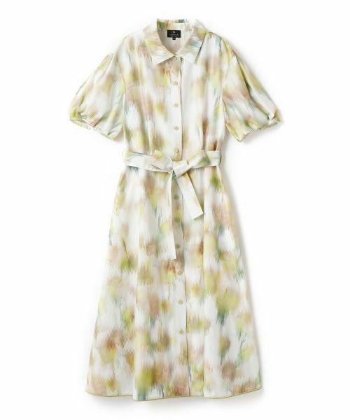 LANVIN COLLECTION / ランバン コレクション ドレス | フラワープリントドレス(ライトイエロー)