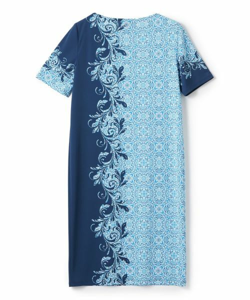 LANVIN COLLECTION / ランバン コレクション ドレス | カレードスコーププリントワンピース | 詳細2