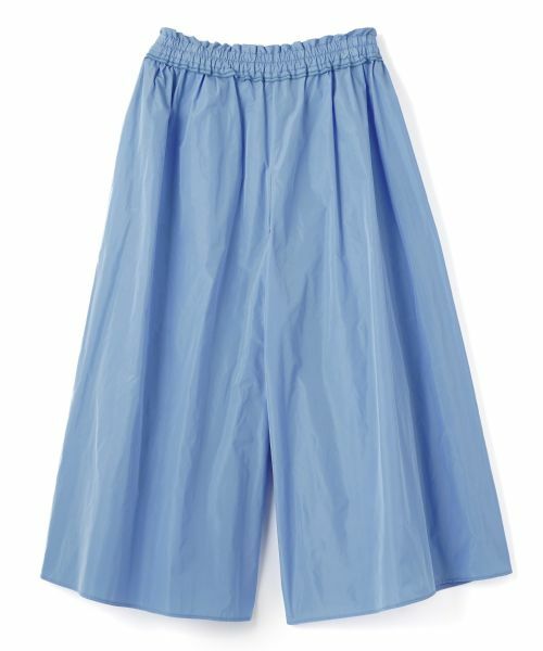 LANVIN COLLECTION / ランバン コレクション その他パンツ | タフタフレアパンツ | 詳細1