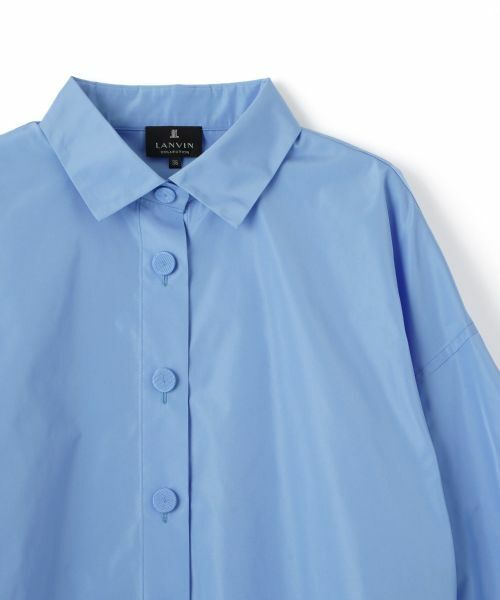 LANVIN COLLECTION / ランバン コレクション シャツ・ブラウス | タフタシャツブラウス | 詳細2