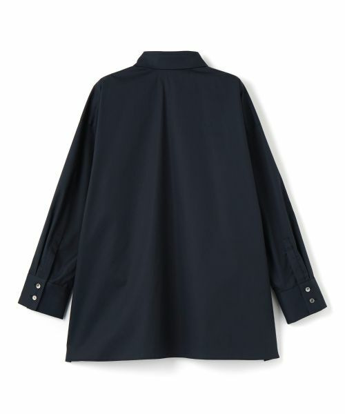 LANVIN COLLECTION / ランバン コレクション シャツ・ブラウス | ブレイドグログランシャツブラウス | 詳細1