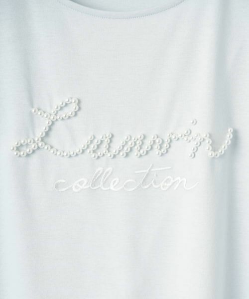 LANVIN COLLECTION / ランバン コレクション カットソー | パール刺繍ロゴカットソー | 詳細5