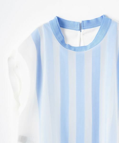 LANVIN COLLECTION / ランバン コレクション カットソー | グログランストライプカットソー | 詳細4