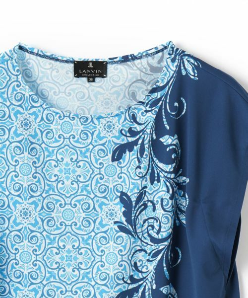 LANVIN COLLECTION / ランバン コレクション カットソー | カレードスコーププリントカットソー | 詳細3