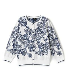 LANVIN COLLECTION / ランバン コレクション ニット・セーター | ジャカードニットカーディガン