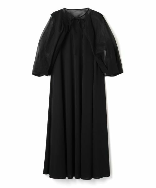 セール】 ボレロセットロングワンピース (ドレス)|LANVIN セール】 ボレロセットロングワンピース (ドレス)|LANVIN
