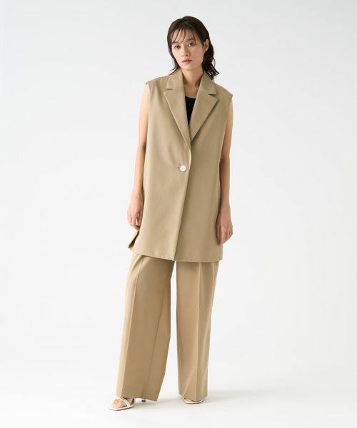 LANVIN COLLECTION / ランバン コレクション テーラードジャケット | サイドスリットテーラードジレ | 詳細6