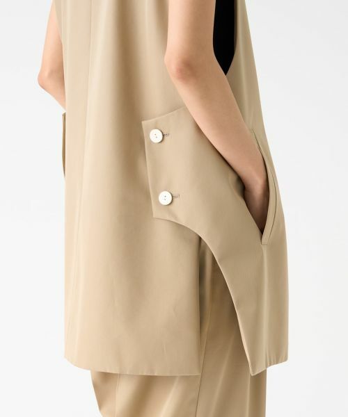 LANVIN COLLECTION / ランバン コレクション テーラードジャケット | サイドスリットテーラードジレ | 詳細7