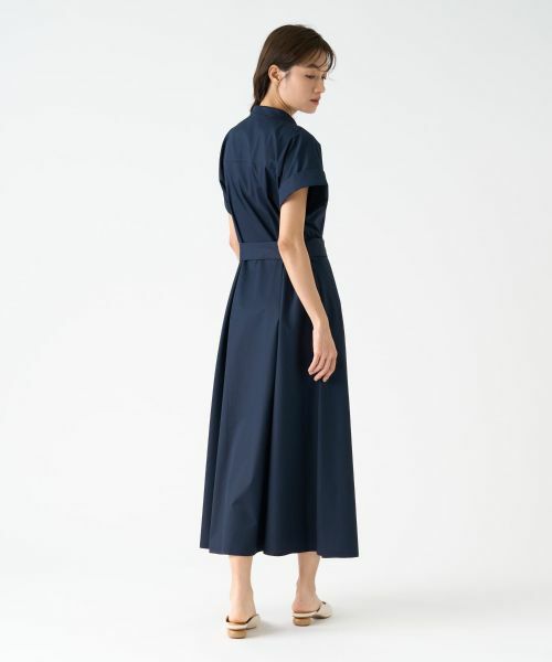 LANVIN COLLECTION / ランバン コレクション ドレス | スタンドカラーシャツワンピース | 詳細3