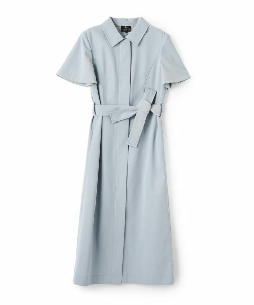 ★LANVIN ランバンコレクション★チュールフリルワンピース38