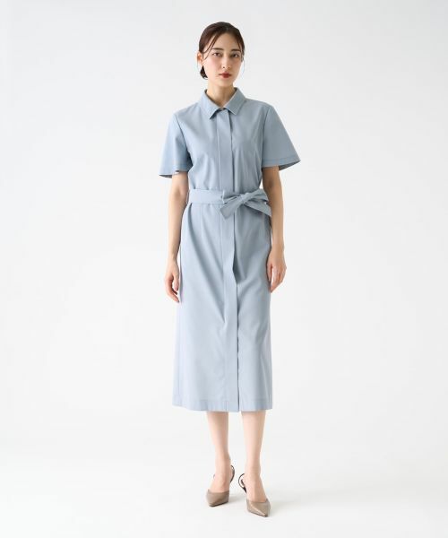 LANVIN COLLECTION / ランバン コレクション ドレス | シャツカラーワンピース | 詳細1