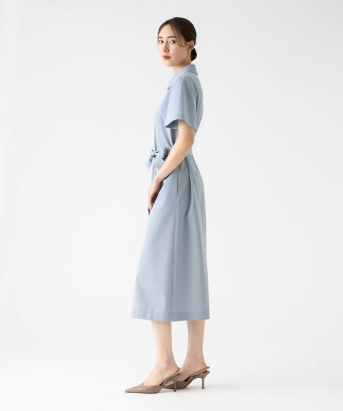 LANVIN COLLECTION / ランバン コレクション ドレス | シャツカラーワンピース | 詳細2