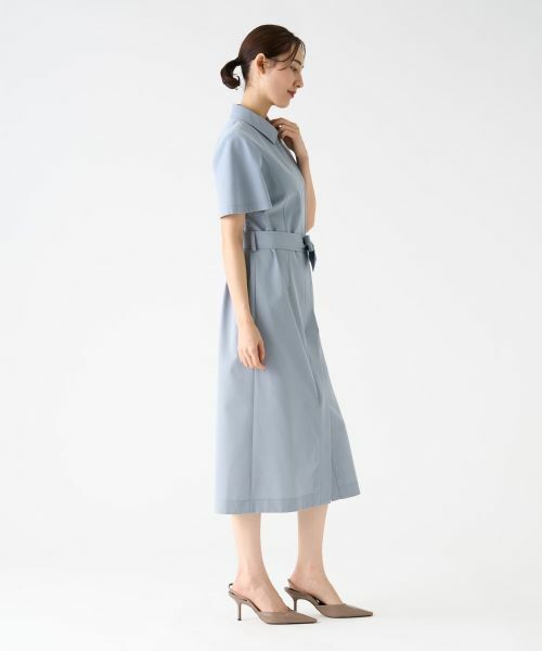 LANVIN COLLECTION / ランバン コレクション ドレス | シャツカラーワンピース | 詳細4