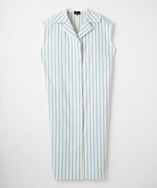 LANVIN COLLECTION / ランバン コレクション ドレス | ストライプシャツワンピース | 詳細11