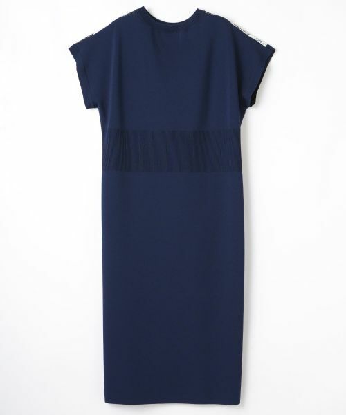 LANVIN COLLECTION / ランバン コレクション ドレス | シャドーローズドッキングワンピース | 詳細13