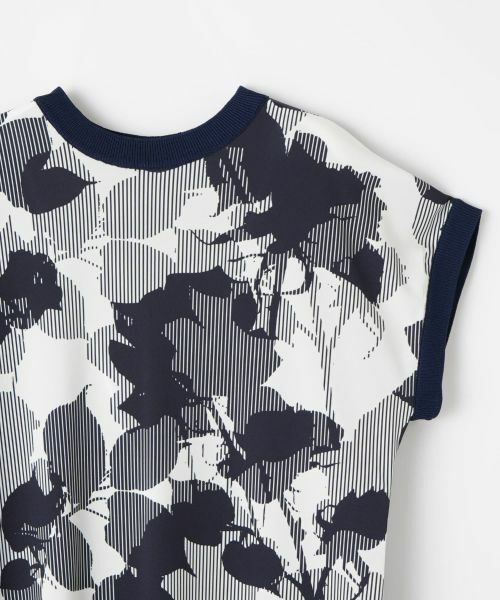 LANVIN COLLECTION / ランバン コレクション ドレス | シャドーローズドッキングワンピース | 詳細14