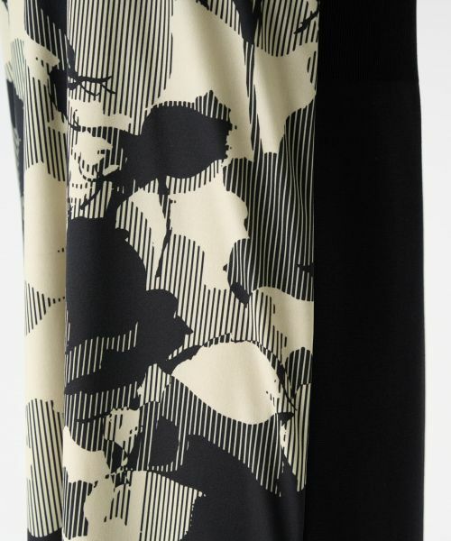 LANVIN COLLECTION / ランバン コレクション ドレス | シャドーローズドッキングワンピース | 詳細6