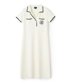 LANVIN COLLECTION / ランバン コレクション ドレス | パイピングスキッパーニットワンピース