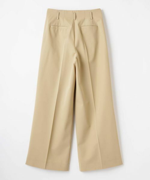 LANVIN COLLECTION / ランバン コレクション その他パンツ | センタープレスワイドパンツ | 詳細13