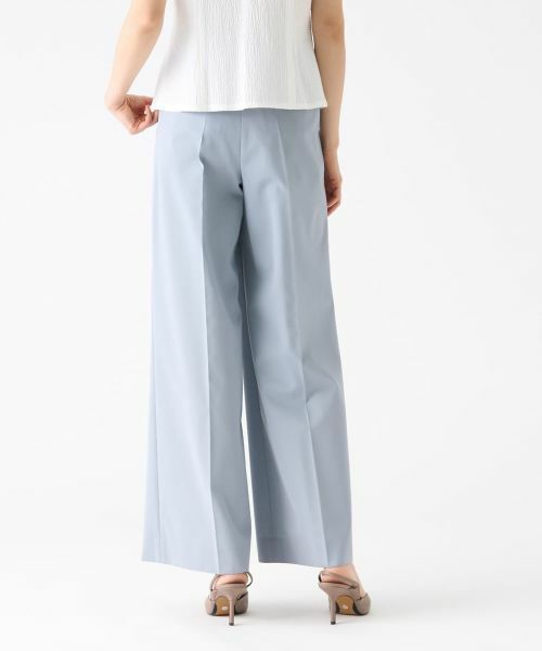 LANVIN COLLECTION / ランバン コレクション その他パンツ | センタープレスワイドパンツ | 詳細3