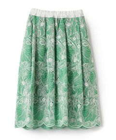 LANVIN COLLECTION / ランバン コレクション ロング・マキシ丈スカート | エンブロイダリースカート