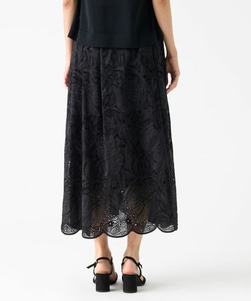 LANVIN COLLECTION / ランバン コレクション ロング・マキシ丈スカート | エンブロイダリースカート | 詳細10