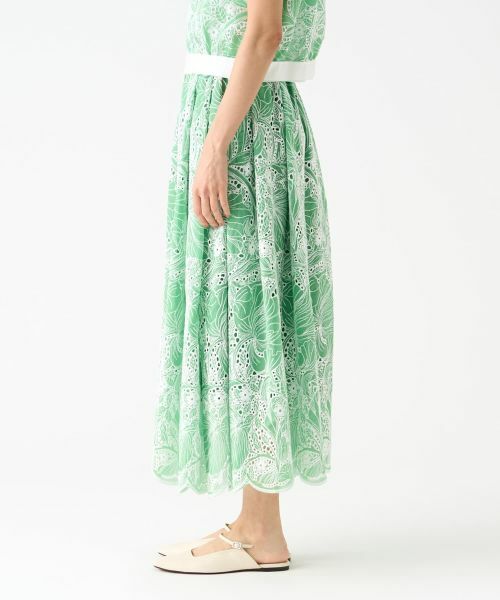 LANVIN COLLECTION / ランバン コレクション ロング・マキシ丈スカート | エンブロイダリースカート | 詳細2