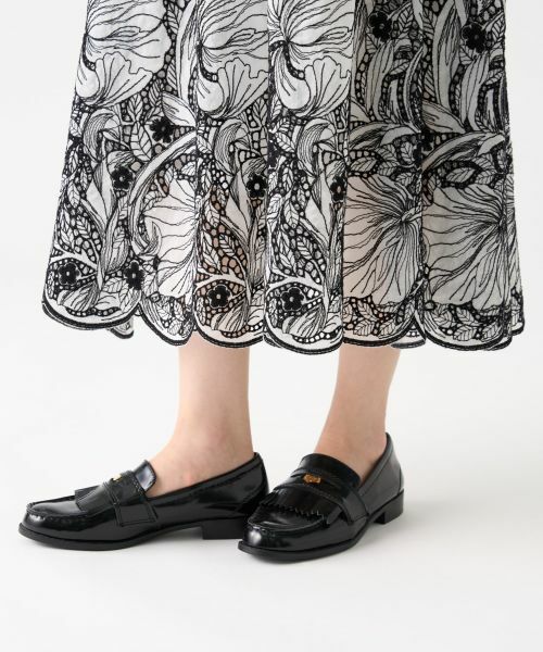 LANVIN COLLECTION / ランバン コレクション ロング・マキシ丈スカート | エンブロイダリースカート | 詳細22