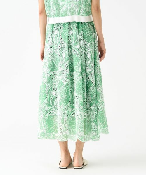 LANVIN COLLECTION / ランバン コレクション ロング・マキシ丈スカート | エンブロイダリースカート | 詳細3