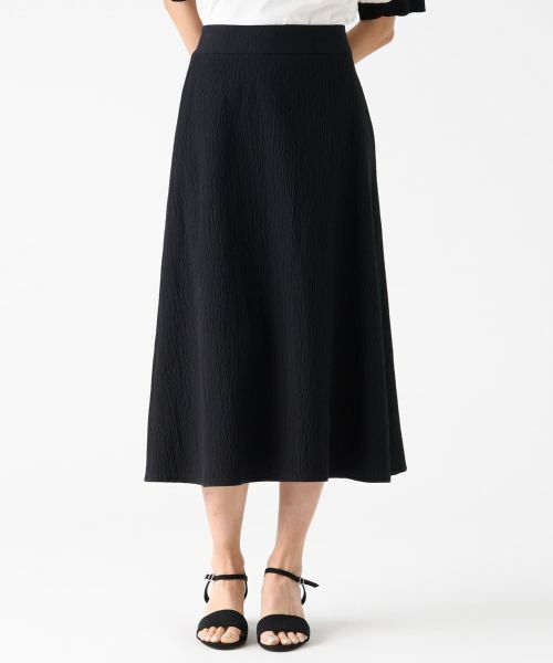 LANVIN COLLECTION / ランバン コレクション ロング・マキシ丈スカート | サッカーストレッチスカート | 詳細1