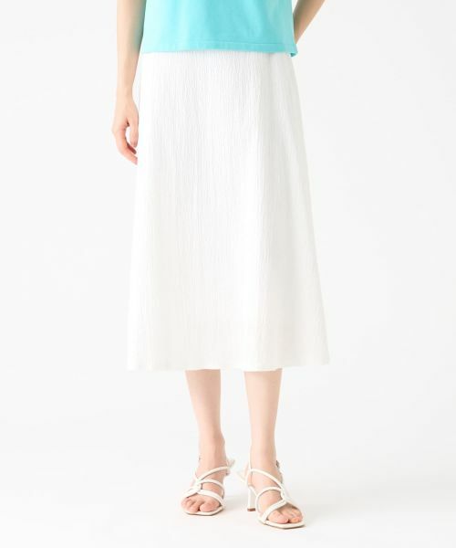 LANVIN COLLECTION / ランバン コレクション ロング・マキシ丈スカート | サッカーストレッチスカート | 詳細10