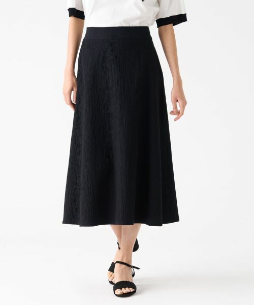 LANVIN COLLECTION / ランバン コレクション ロング・マキシ丈スカート | サッカーストレッチスカート | 詳細3